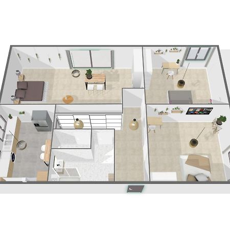La Garden Room Logement En Colocation Ле-Плесси-Робинсон Экстерьер фото